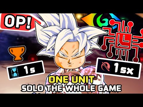 Can GOKU (TRUE ULTRA INSTINCT) Solo The Whole Game?! | Anime Last Stand (GLITCHED AVATAR GLORIOUS)