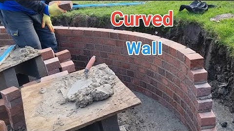Building a curved brickwall 🧱🧱