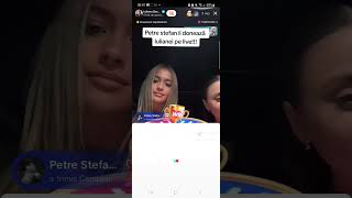 Petre Ștefan îi donează Iulianei Beregoi pe live #bibi #viral