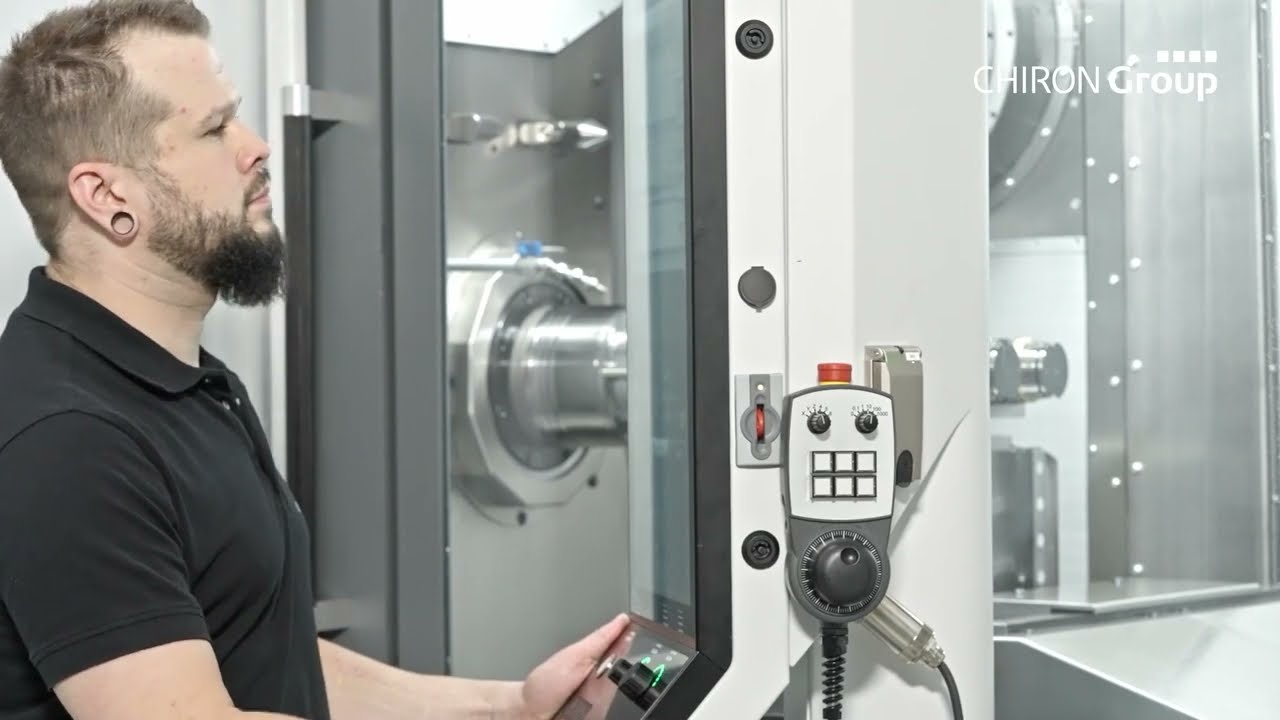 Mill-Turn and profile machining - 715 Series - YouTube