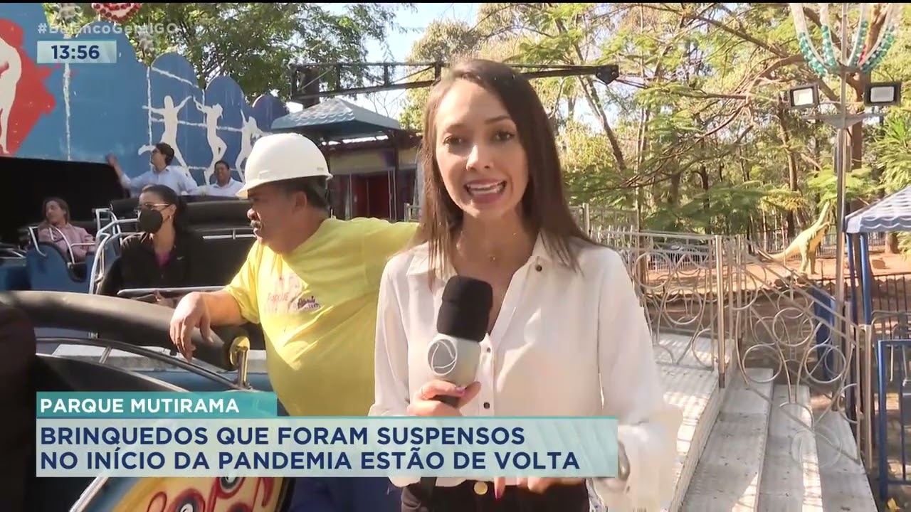PARQUE MUTIRAMA - BRINQUEDOS QUE FORAM SUSPENSOS NO INÍCIO DA PANDEMIA ESTÃO DE VOLTA.