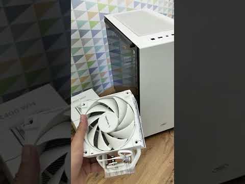 Сборка игрового ПК в белом корпусе - YouTube