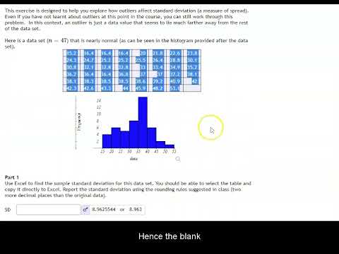 Analyzing Change in Standard Deviation with Outliers