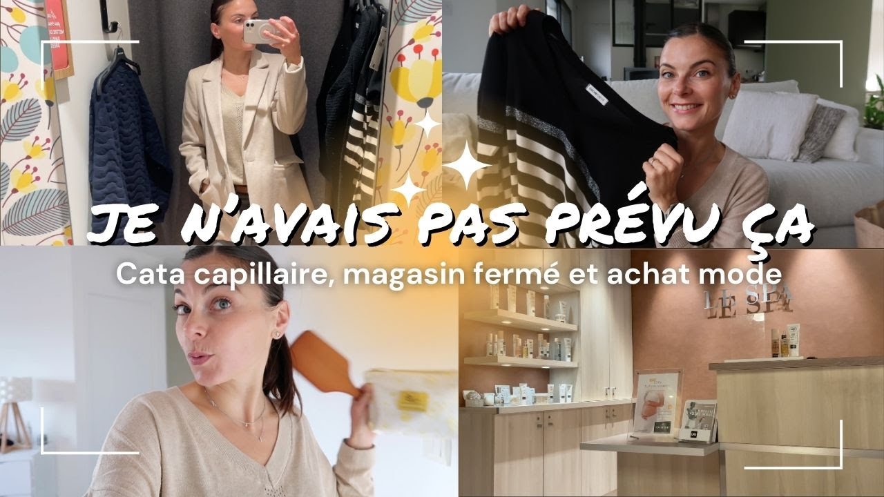 VLOG⎟Je n'avais pas prévu ça😅 Cata capillaire et quelques achats mode