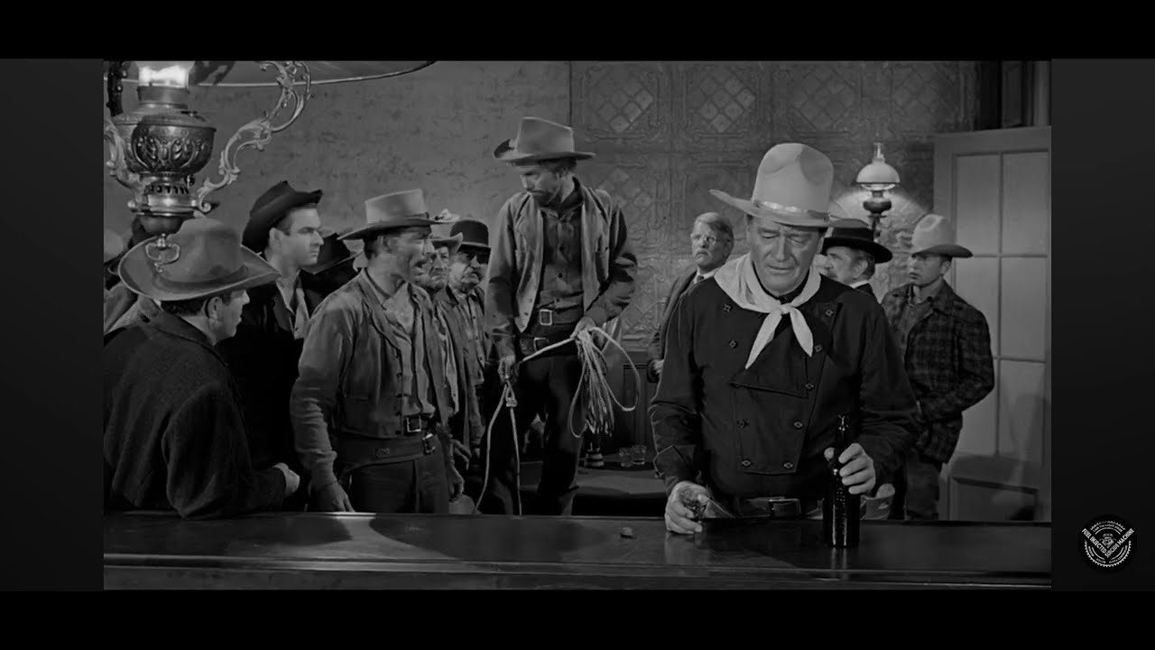 John Wayne in Texas bar