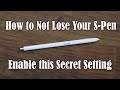 Galaxy Note 10 Plus: I lost my S Pen! Don't Ever Lose Yours By Using This Secret Tip