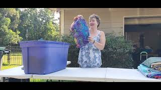 Vintage fabric unveiling