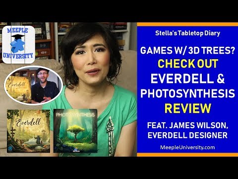 Tree Games- Everdell & Photosynthesis. Feat. James Wilson. (Why 1 of these games isn't for me)