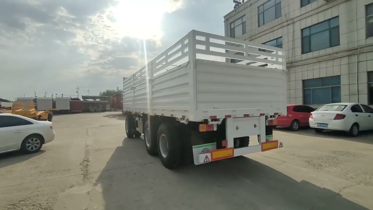 3 Axles Drawbar Trailer - Factory Made