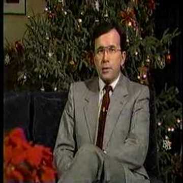 Gary Filmon, former Premier of Manitoba, gives his annual Christmas message. (CBWT, 1989)