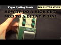 How To Do An "Analog Mod" (Hi-Cut) To Digital Delay Pedal