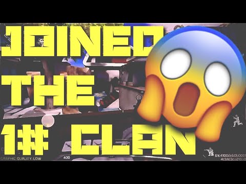 So I joined the 1# clan… 😱 IN CALL OF DUTY MOBILE?!?!