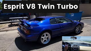 Modified 1998 Lotus Esprit V8 Twin Turbo Ride Along and Discussion