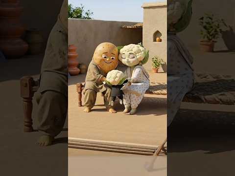 Aaloo our love 💕 #aicartoon #aivideo #youtubeshort #foryoupage