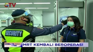 Memasuki Masa PSBB Transisi, MRT Kembali Beroperasi - BIP 09/06