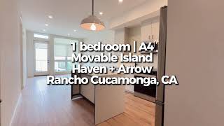 A4 1 Bedroom Apartment in Rancho Cucamonga | Kitchen Island Layout