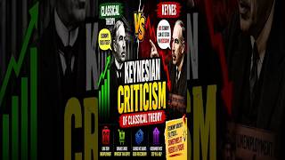 Why Classical Economics FAILS? Keynesian Criticism classical theory Explained Simply! #shorts