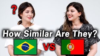 Brazil vs Portugal Portuguese l Can they understand each other