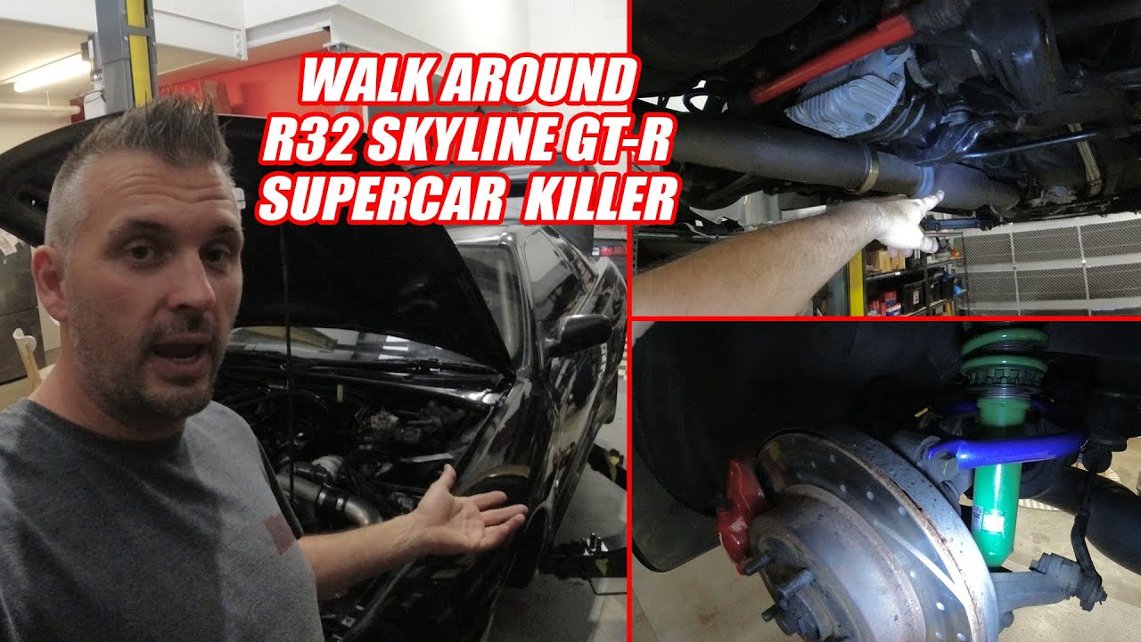 Under the skin of our 840hp R32 Skyline GT-R - Project Supercar Killer ...