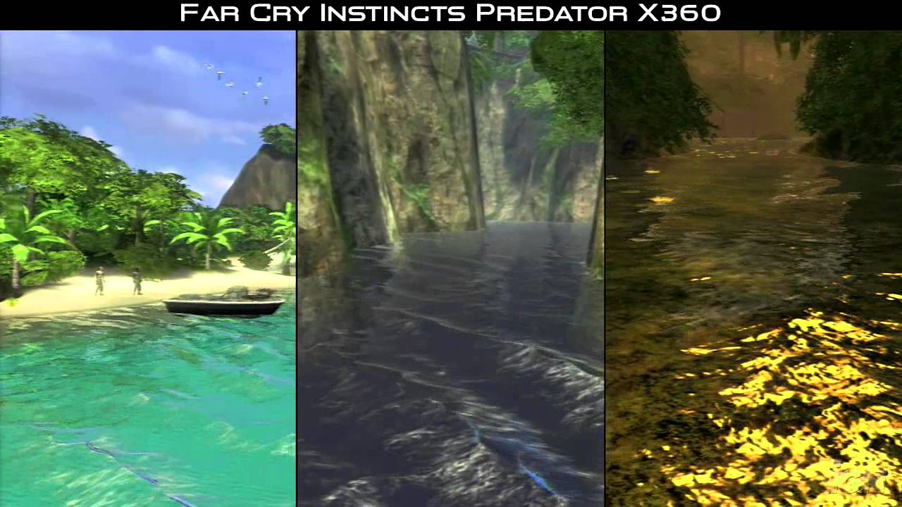 Far Cry Instincts Predator Xbox 360 Gameplay - Water