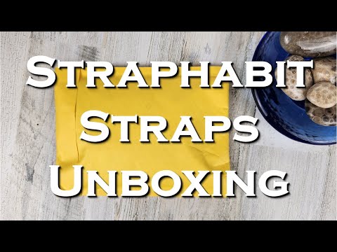 Unboxing Straphabit 19mm Straps For Seiko SJE093 + Bonus Strap Show!