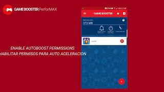 Game Booster Performax - Acelerador de Juegos para Android (Arregla LAG) screenshot 2