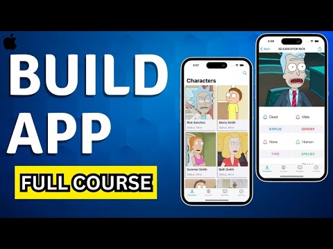 Build iOS App Full Course | Rick & Morty App | 2023 | Swift