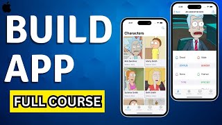 Build iOS App Full Course | Rick & Morty App | 2023 | Swift screenshot 4