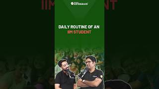 Daily Routine of an IIM Student ⏱️🔥| Reality of Life of Student at IIM | #shorts #iim #iimadmission
