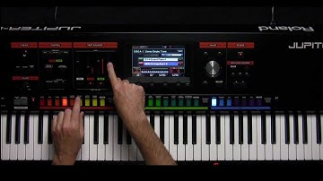 Roland JUPITER-80 Video Tutorial - Part 5 - Layering Tones - Creating Splits