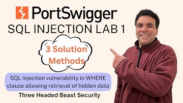 3 Solutions for Lab 1 SQL injection vulnerability in WHERE clause allowing retrieval of hidden data