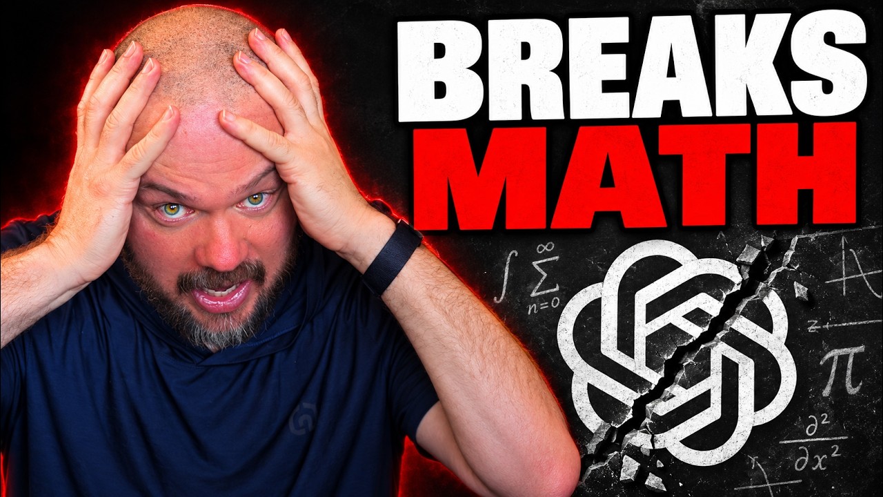 OpenAI's secret model just BROKE math...
