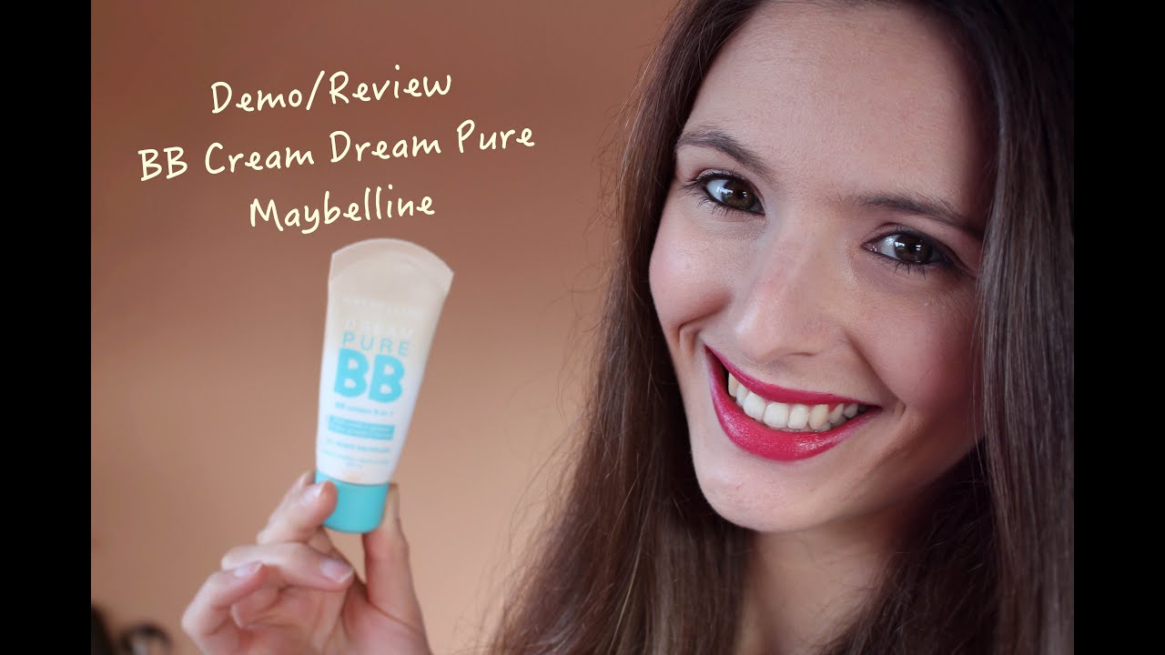Demo/Review BB Cream Dream Pure Maybelline YouTube