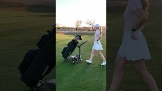 Out and about with Hannah Gregg and the VERTX Remote 🏌️♀️