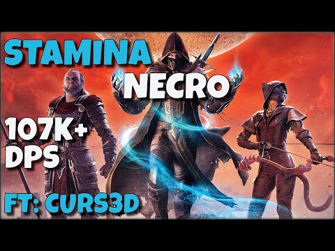 Stamina Necromancer PvE Guide | 107k+ DPS | EZ and Advanced Setups | Blackwood Update in Description