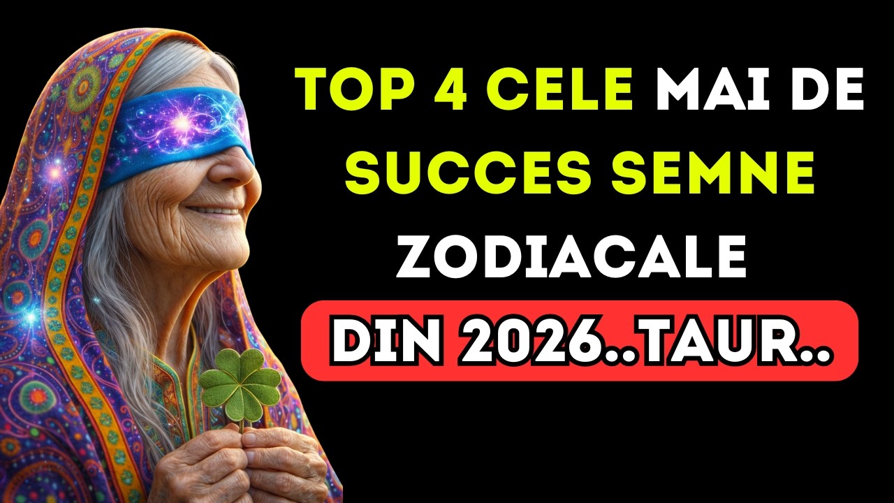 Taur. Baba Vanga a numit Top 4 cele mai de succes semne zodiacale din 2026.