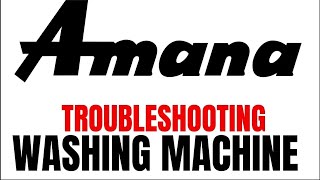 Why Does the Amana Washer's Lid Lock Light Keep Blinking Even After a Reset? | Troubleshooting