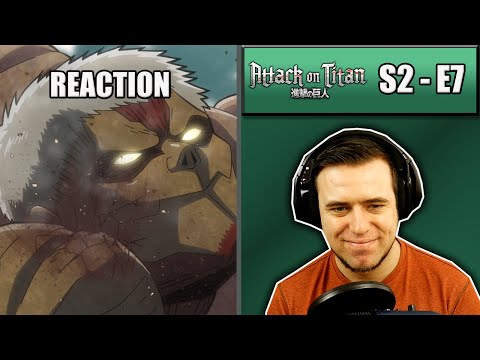 Rich Reaction - Attack On Titan Season 2 Episode 7 - Eren Vs Reiner