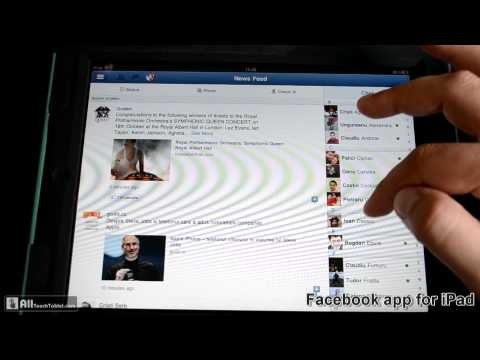 Official Facebook app for iPad tablet review