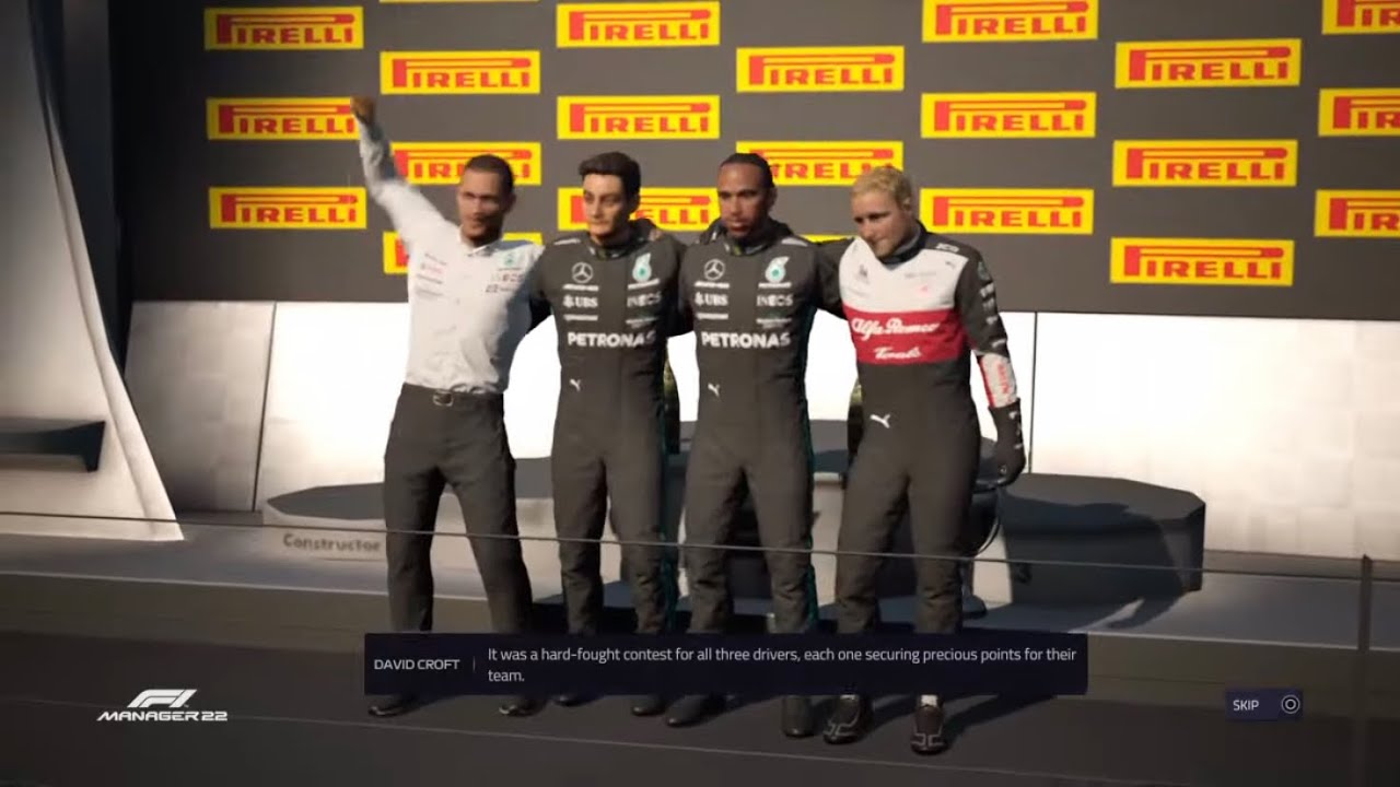 F1 Manager 22 PS4 Walkthrough Part 1