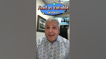Fixed VS Variable??? #moneytips #shorts #mortgage #subscribe #youtubechannel