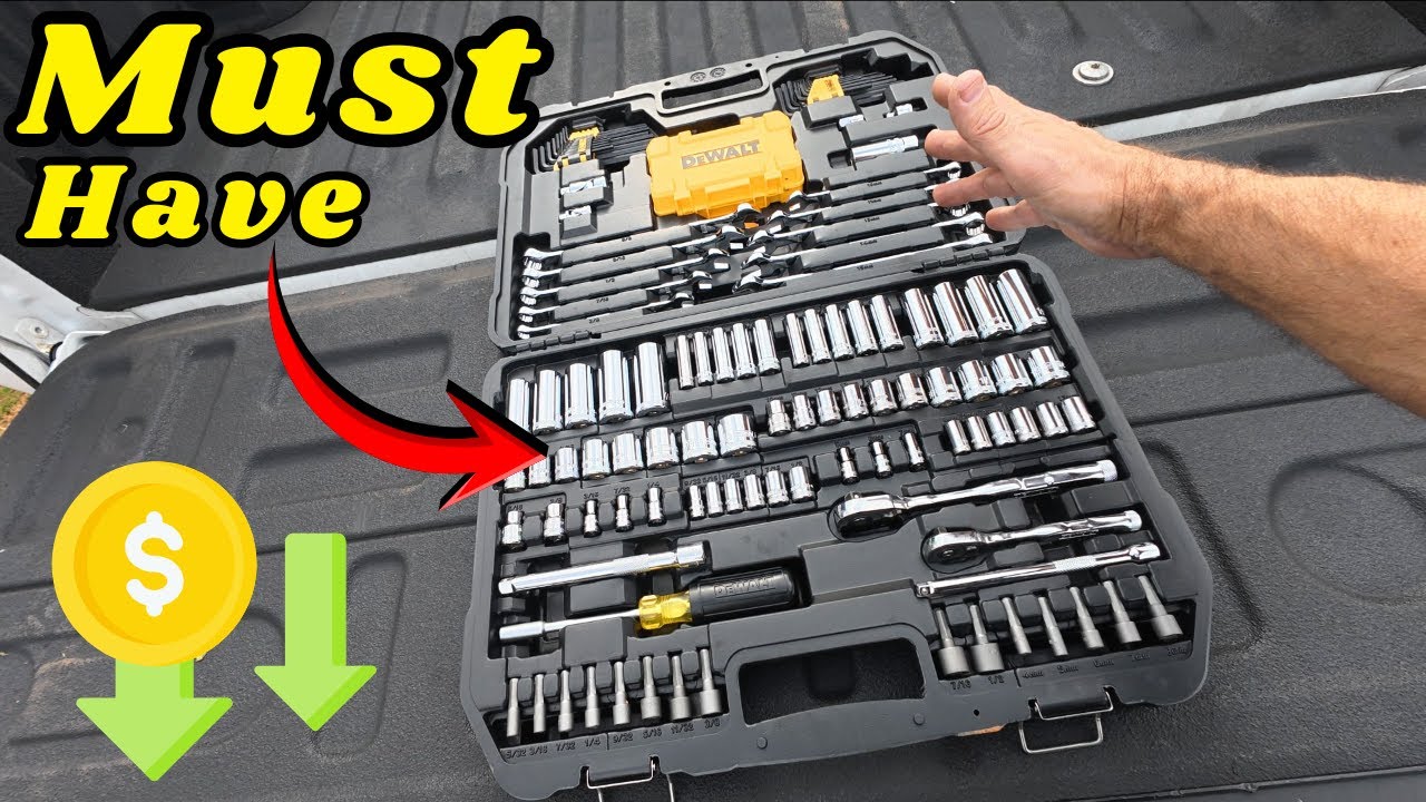 DEWALT Mechanics Tool Set SAE and Metric (Review) - YouTube