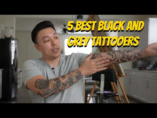 5 of my Favorite Black and Grey Tattooers