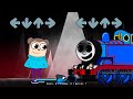 FNF NEW Trifle Thumb Vs Thomas Railway Showdown Sings Animal Thomas Railway Showdown FNF