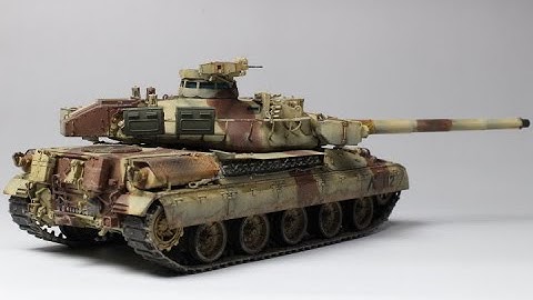 Painting & Weathering Meng 1/35 AMX-30B2 French Main Battle Tank