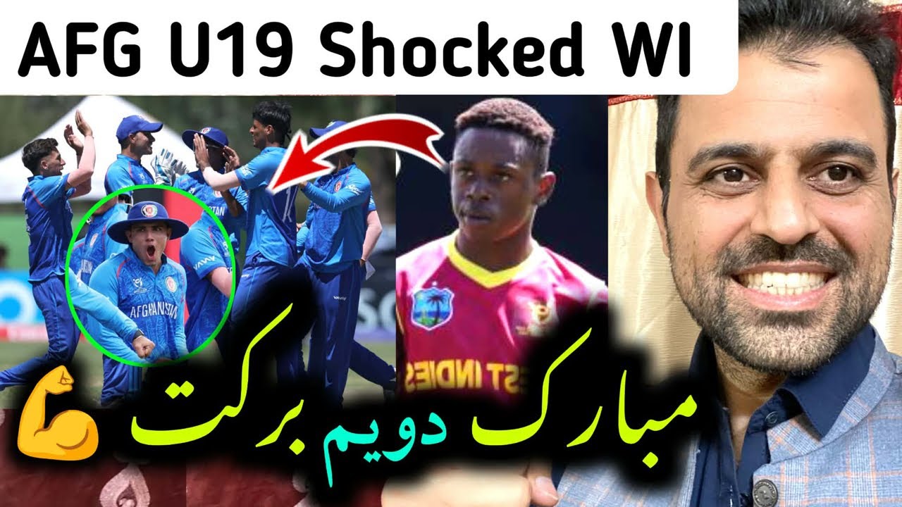 Congrats 🛑 Afghan U19 🇦🇫 beat West Indies U19 by 138 Runs in World Cup 2026 💪
