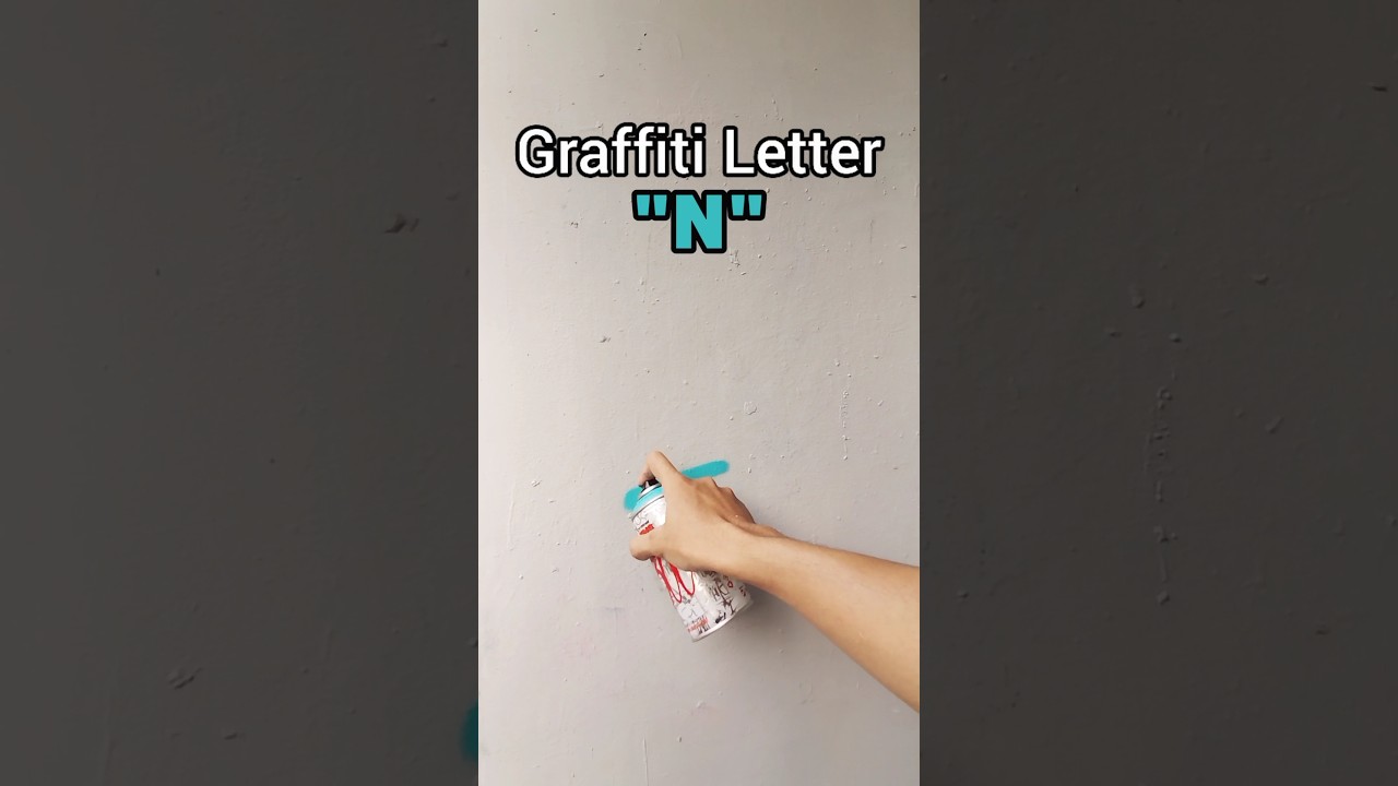 Graffiti Letter "N" 