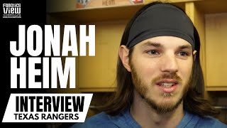 Jonah Heim talks Excitement for 2023 Texas Rangers \& Getting to Know New Texas Rangers Pitchers