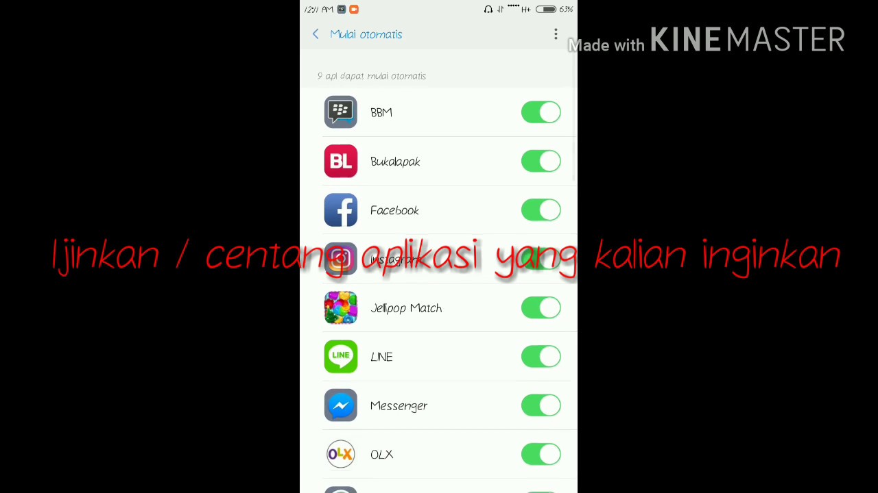 Cara Memberi Perizinan Di Hp Xiaomi Agar Aplikasi Tetap Terhubung Youtube