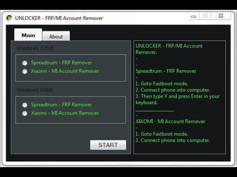 UNLOCKER   FRP MI Account Remover By Mukesh sharma Contacts +9779800741643